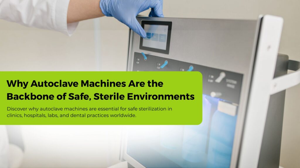 Why Autoclave Machines Are the Backbone of Safe, Sterile Environments